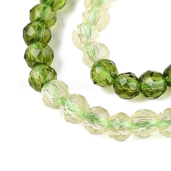 Transparent Glass Beads Strands&nbsp;GLAA-N074-01A-06