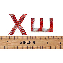 Glitter Hotfix Rhinestone Iron on Patches&nbsp;DIY-CD0001-10C