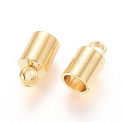202 Stainless Steel Cord Ends&nbsp;STAS-P091-07G