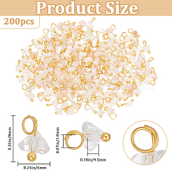 200Pcs Electroplate Glass Charms&nbsp;GLAA-BBC0001-06B