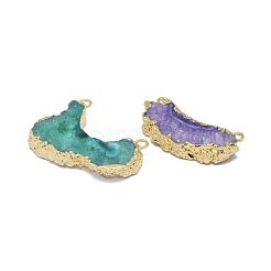 Natural Druzy Quartz Pendants&nbsp;G-G791-04G