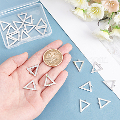 20Pcs 304 Stainless Steel Pendants&nbsp;STAS-UN0033-16