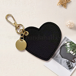 3Pcs PU Leather Pendant Decorations&nbsp;KEYC-CL0001-54