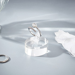 Acrylic Finger Ring Display Holders&nbsp;RDIS-WH0020-02B-01