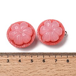 Fruit Opaque Resin Pendants&nbsp;RESI-C079-03D