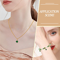 15Pcs Brass Micro Pave Clear Cubic Zirconia Pendants&nbsp;KK-BBC0017-96B