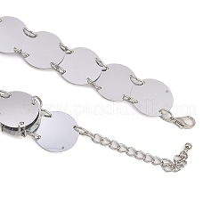 (Defective Closeout Sale: Scratched) Plastic Sequin Body Chain for Women&nbsp;AJEW-XCP0003-29
