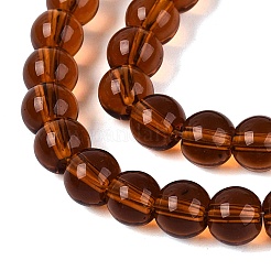 Transparent Glass Beads Strands&nbsp;GLAA-T032-T6mm-M