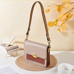 1Pc Cowhide Bag Handles with Alloy Clasps&nbsp;FIND-PH0028-16A