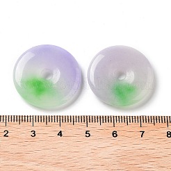 Dyed Natural White Jade Pendants&nbsp;G-Q016-05D-02