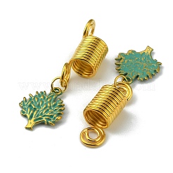 Alloy Dreadlocks Beads&nbsp;OHAR-WH0031-02B
