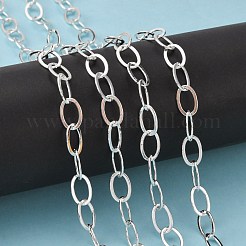Electroplate Brass Paperclip Chains&nbsp;CHC-L019-31S