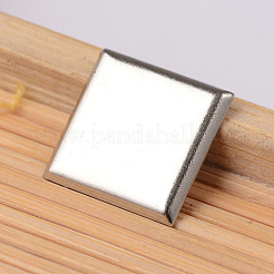 Tarnish Resistant Square 304 Stainless Steel Plain Edge Bezel Cups&nbsp;STAS-E104-21B