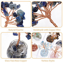 Natural & Synthetic Gemstone Display Decorations&nbsp;DJEW-WH0043-80