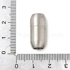 304 Stainless Steel Magnetic Clasps&nbsp;STAS-Z147-24P