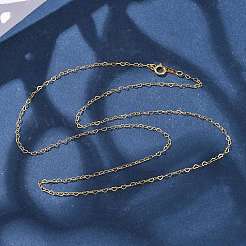1/20 14K Gold Filled Heart Link Chain Necklaces for Women&nbsp;NJEW-Z068-03G-01