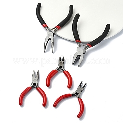 5Pcs 5 Styles Carbon Steel Jewelry Pliers&nbsp;AJEW-YW0001-19