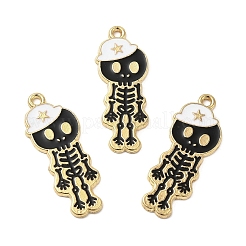 Alloy Enamel Pendants&nbsp;ENAM-G211-02G-04