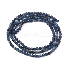 Natural Blue Pietersite Beads Strands&nbsp;GG-CBAA8F4-B07-2mm