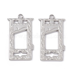 Non-Tarnish 304 Stainless Steel Pendants&nbsp;STAS-B031-10P