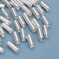 Brass Tube Beads&nbsp;KK-Y003-73A-S