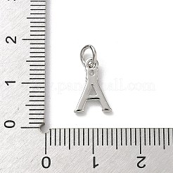 Brass Micro Pave Clear Cubic Zirconia Charms&nbsp;KK-A273-01P