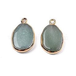 Natural Green Aventurine Pendants&nbsp;G-N326-130-04