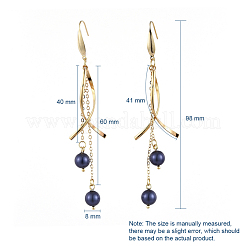 Shell Pearl Dangle Earrings&nbsp;EJEW-JE03905