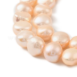 Natural Cultured Freshwater Pearl Beads Strands&nbsp;PEAR-P064-19I-01A