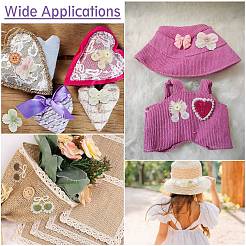 27Pcs 9 Styles Lace and CCB Embroidery Sewing Fiber&nbsp;DIY-CJ0003-20