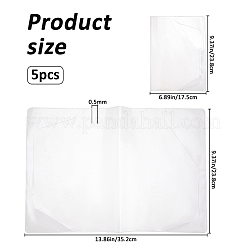 PVC Book Cover&nbsp;OFST-WH0004-080B