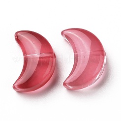 Transparent Spray Painted Glass Beads&nbsp;GLAA-I050-04