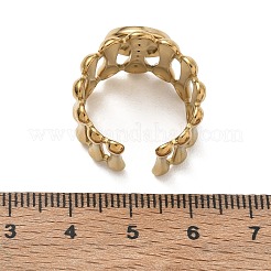 304 Stainless Steel Cuff Ring Components&nbsp;SA-CBA37BC-18B-G