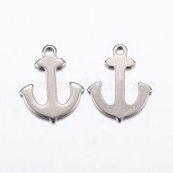Tarnish Resistant 304 Stainless Steel Pendants&nbsp;STAS-L200-35P