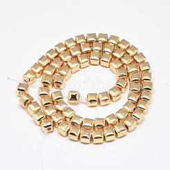 Electroplate Non-magnetic Synthetic Hematite Beads Strands&nbsp;G-Q465-41KC
