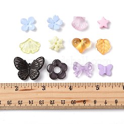450Pcs 6 Colors Transparent & Opaque Acrylic Beads&nbsp;TACR-FS0001-67