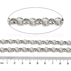304 Stainless Steel Rolo Chains&nbsp;CHS-L029-06P