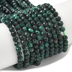 Natural Malachite Beads Strands&nbsp;G-D306-A02-3mm-A