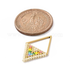 Handmade MIYUKI Japanese Seed Loom Pattern Seed Beads&nbsp;PALLOY-MZ00055
