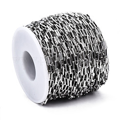 Tarnish Resistant 304 Stainless Steel Rectangle Link Chains&nbsp;CHS-T003-26A-P