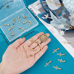 20Pcs 304 Stainless Steel Pendants&nbsp;STAS-BBC0006-08