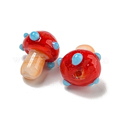 Handmade Lampwork Beads Strands&nbsp;LAMP-N025-03J