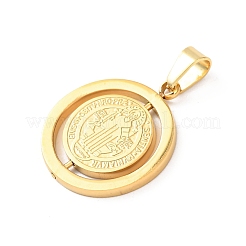 Religion 304 Stainless Steel Pendants&nbsp;STAS-K318-01G