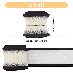 Elastic Polyester Mesh Ribbons&nbsp;OCOR-WH0082-172A