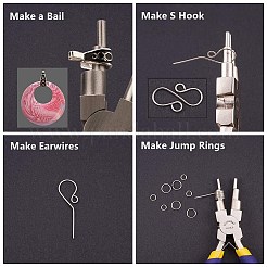 DIY Wire Wrapped Jewelry Making Kits&nbsp;PT-BC0001-47C-S