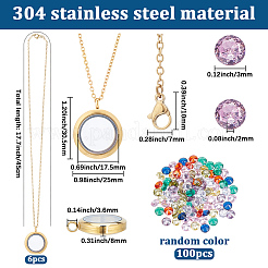 DIY Necklace Making Kits&nbsp;DIY-SP0007-36