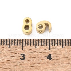 304 Stainless Steel Slide Charms&nbsp;STAS-B140-07G