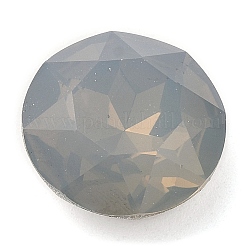 Pointed Back & Back Plated Glass Rhinestone Cabochons&nbsp;GLAA-B012-60C
