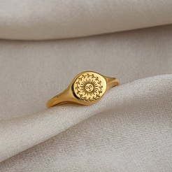 304 Stainless Steel Finger Rings for Women&nbsp;DP0534-4