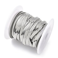 Brass Herringbone Chains&nbsp;CHC-C011-01D-P